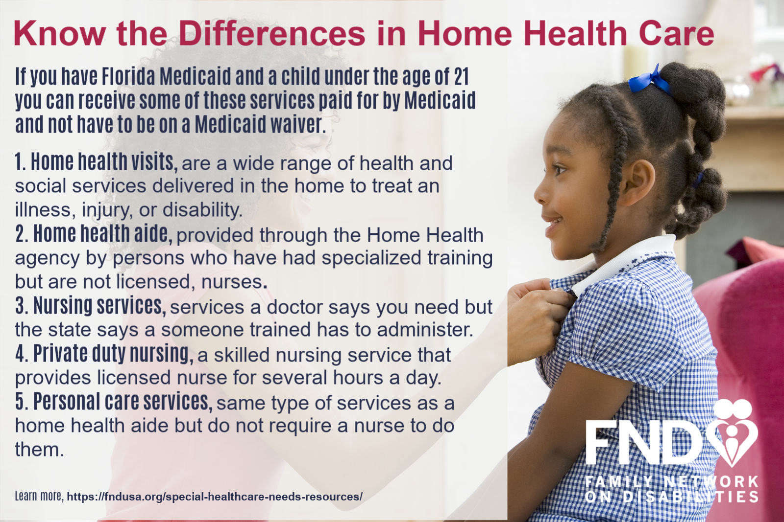 Home Healthcare Family Network On Disabilities